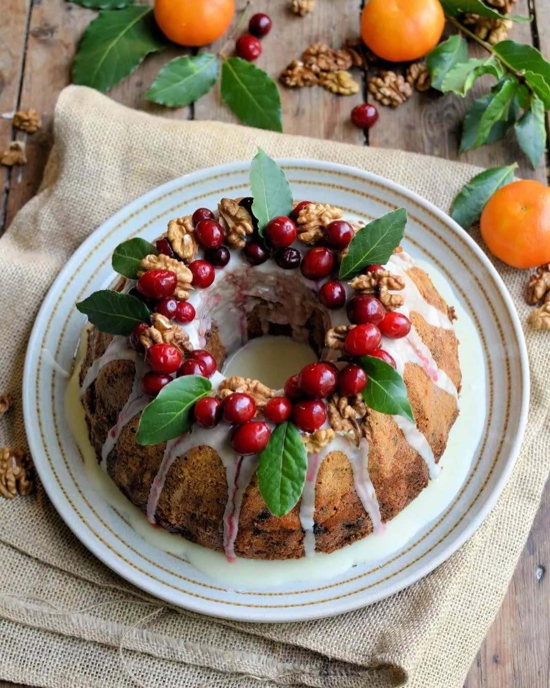 Cranberry Bundt Cake