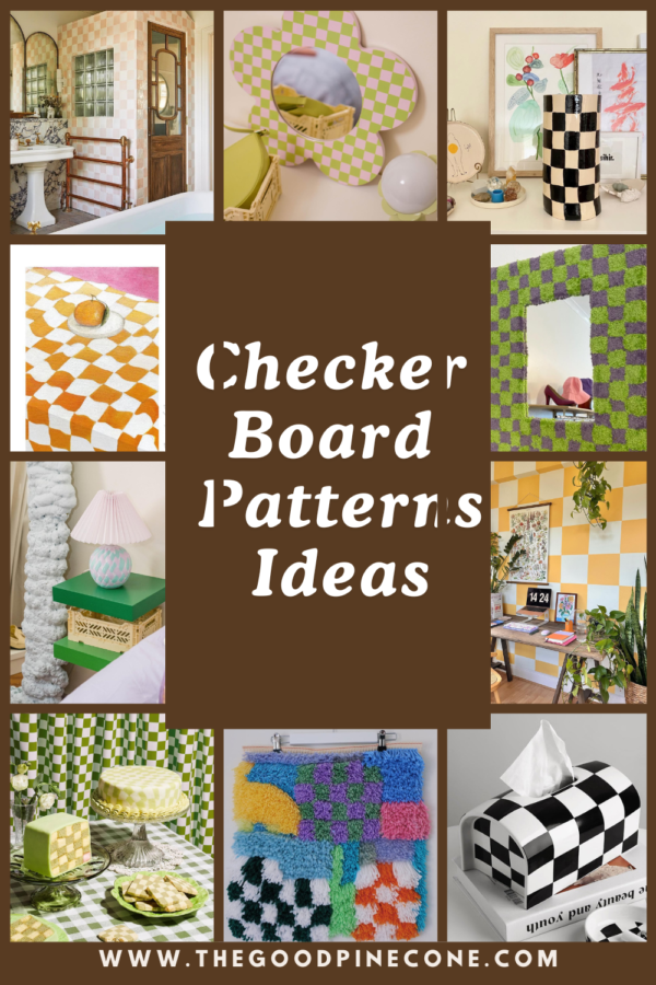Checkerboard Pattern Objects 20 Checkerboard Patterns: Aesthetic Decor Trend seen in Rugs, Tiles ...