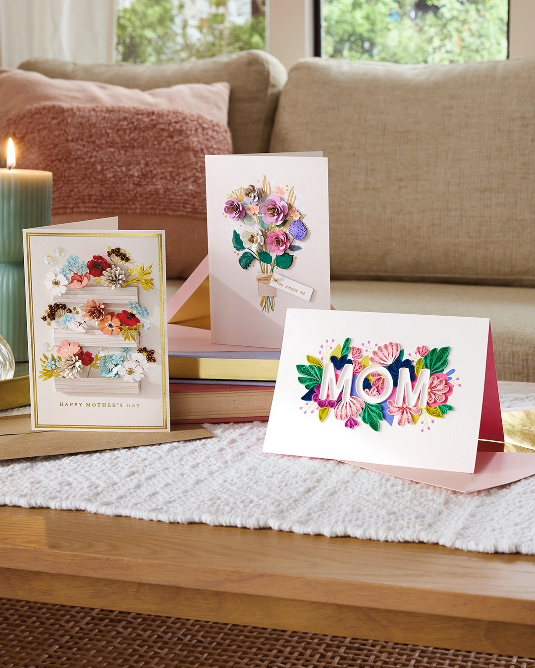 Paper Quilling on Card