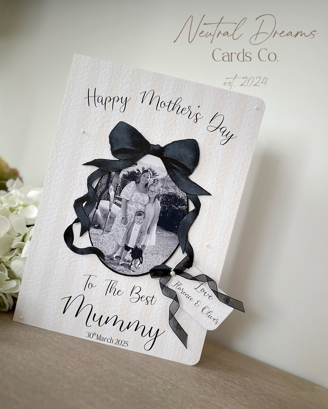 Happy Mom Photo Card