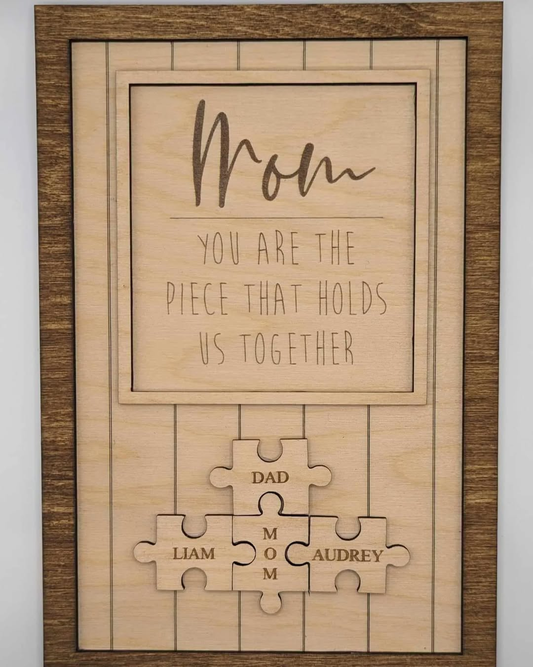 Laser Puzzle Wall Art