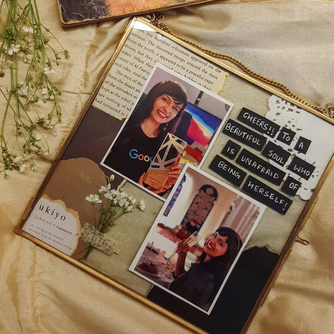 Frame a Scrapbook Page