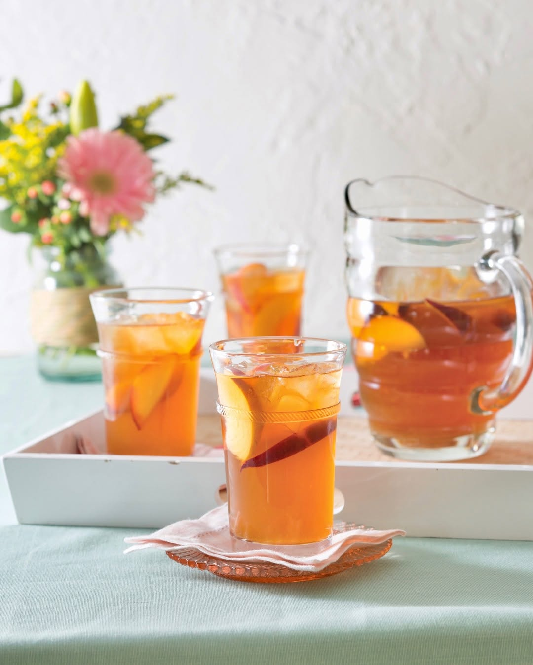 Spiked Sweet Peach Tea