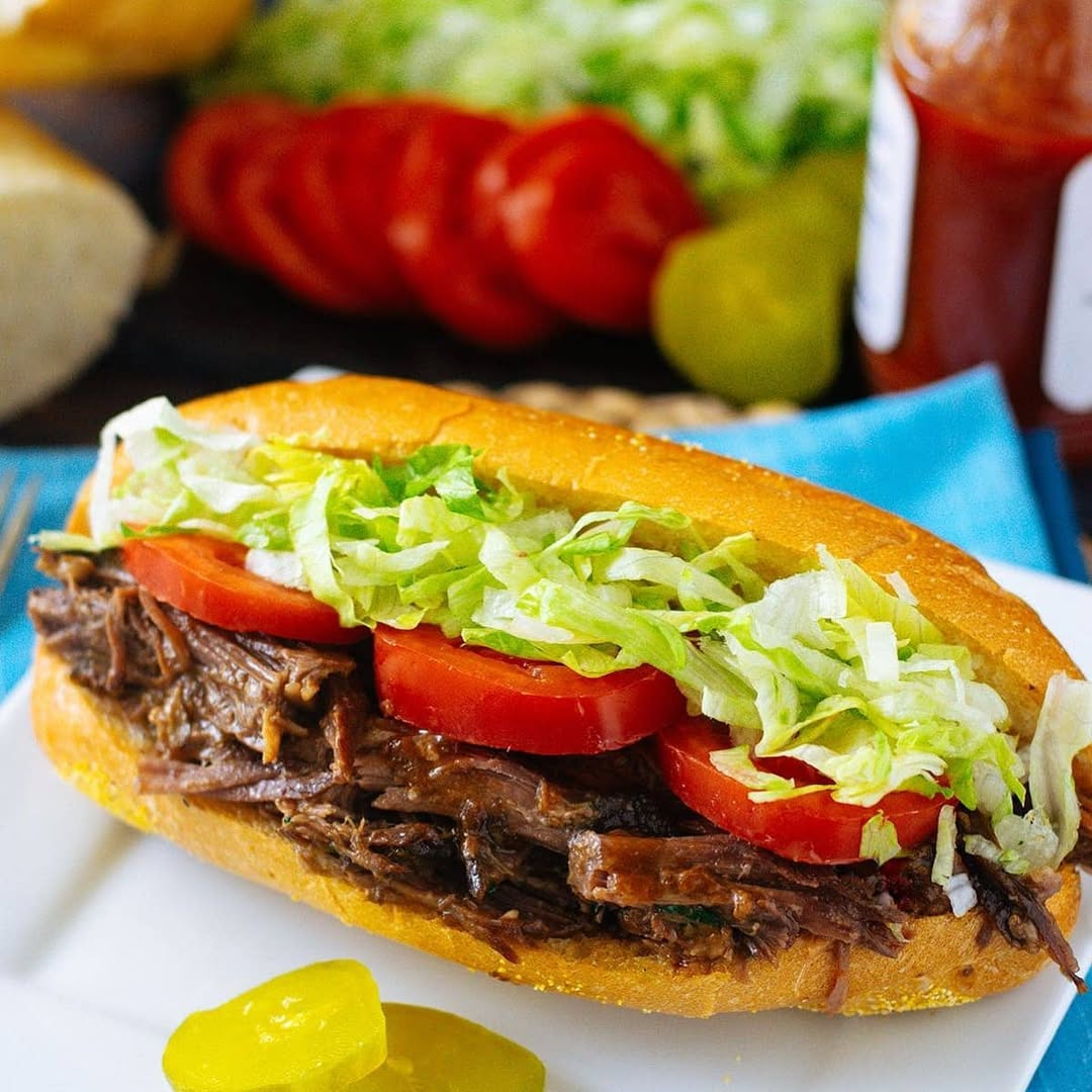 Roast Beef Debris Po Boy