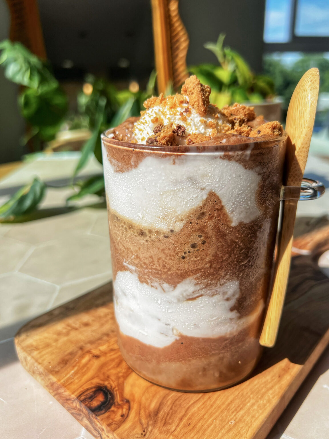 Emma Chamberlain Cold Brew Cookie Smoothie