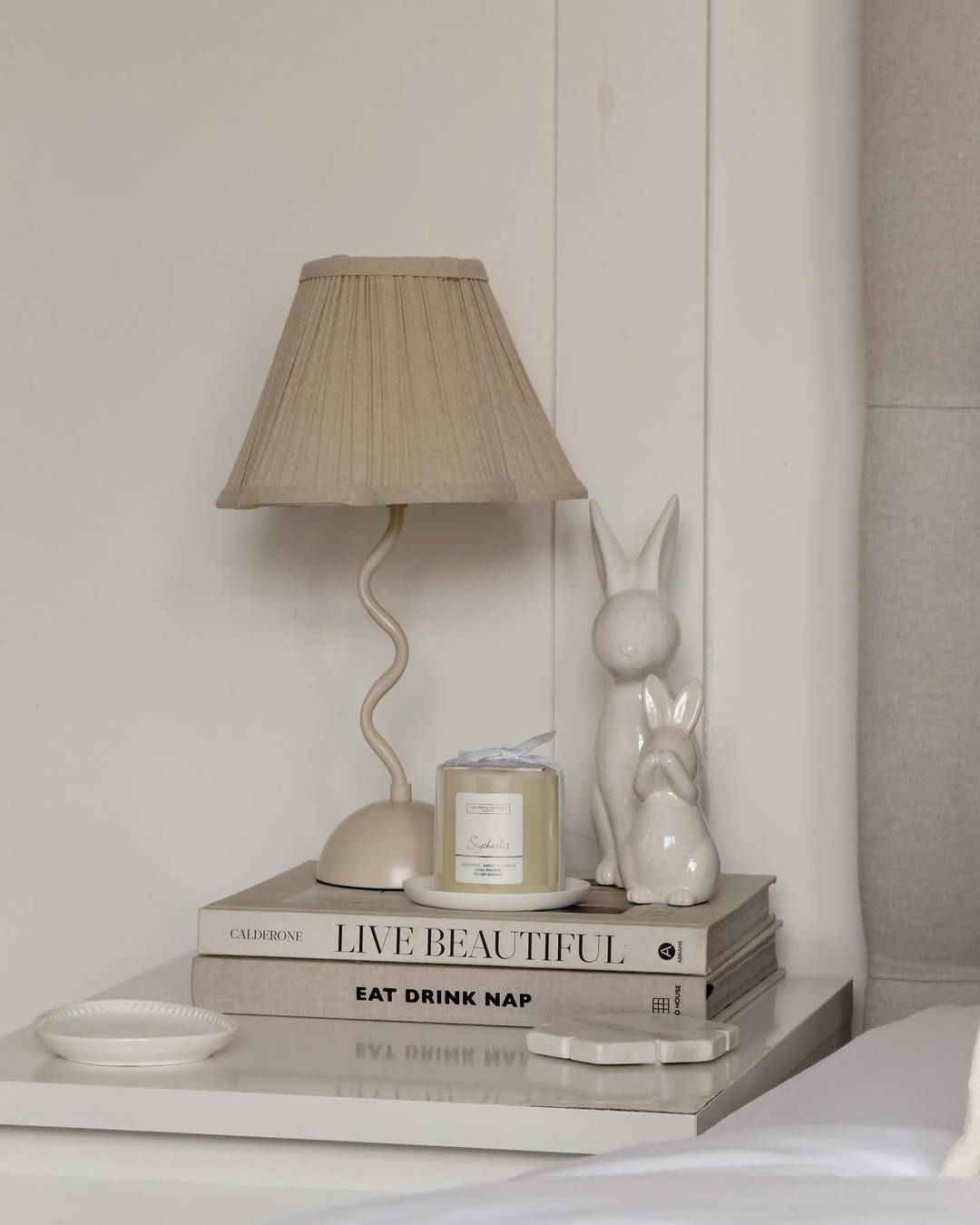 Seasonal Side Table Decor