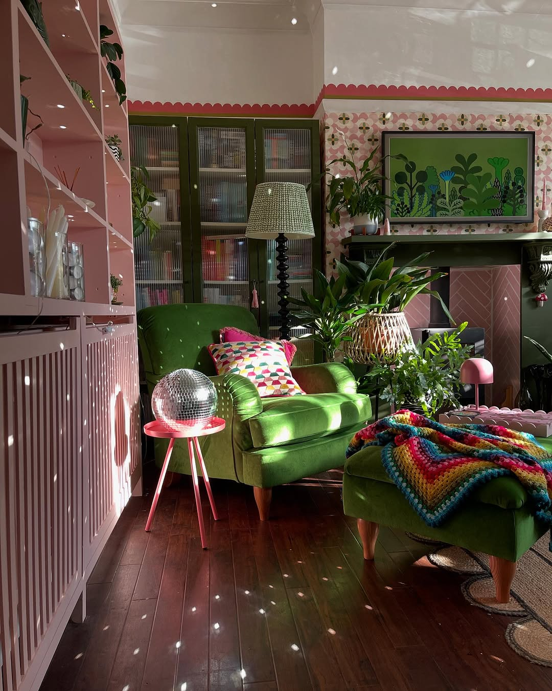 Disco Ball Near the Window