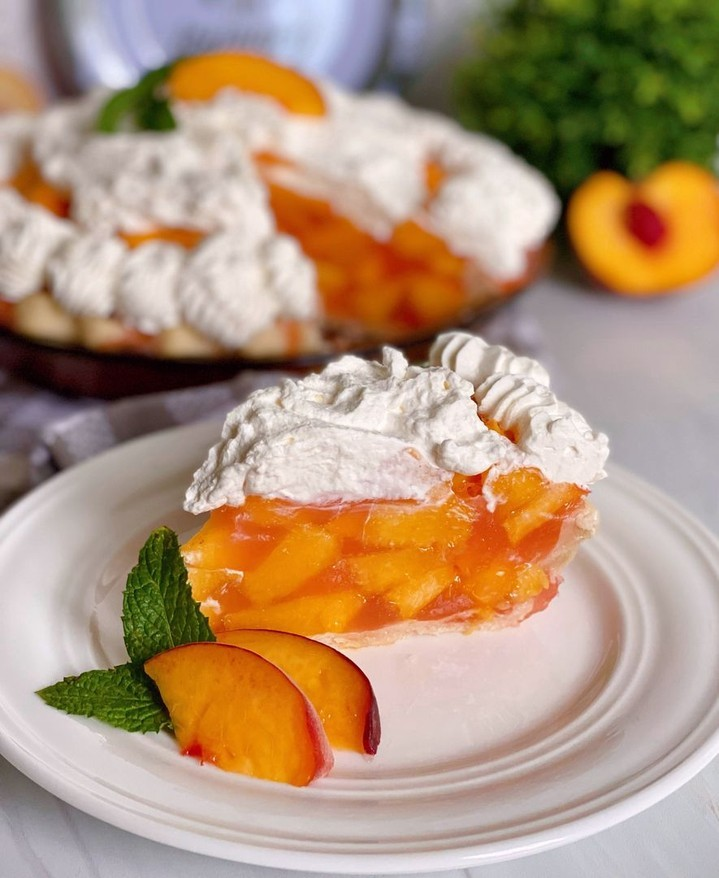 Peaches and Cream Pie