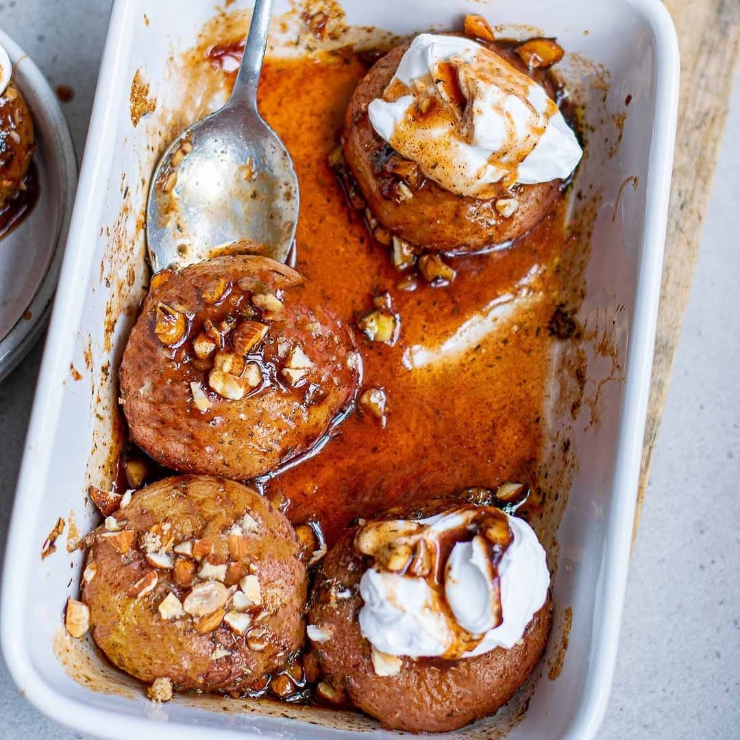 Baked-Donut-Peaches-Recipe