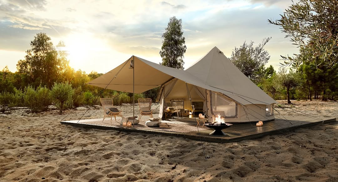 Glamping in Dessert