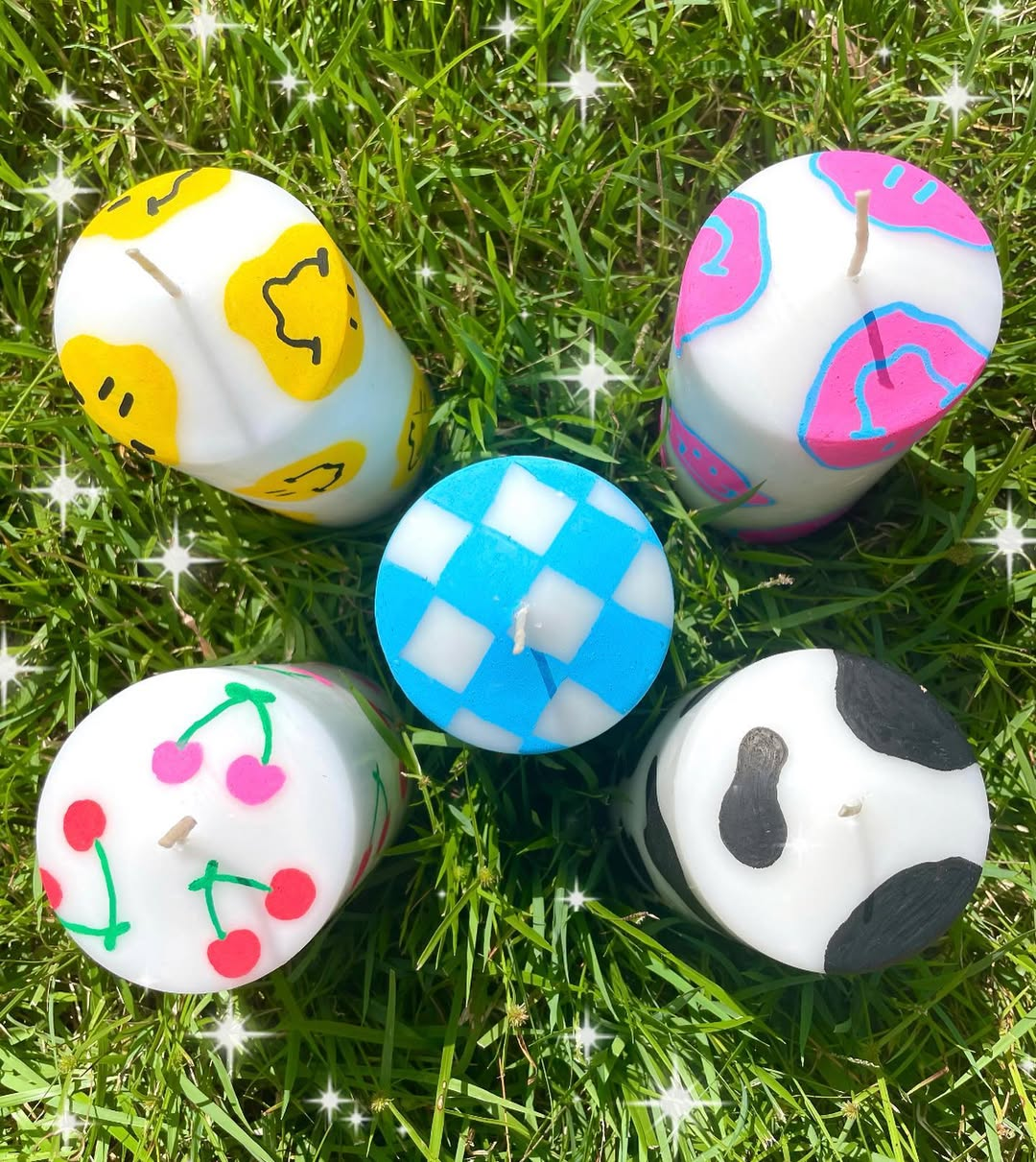 Fun Art Candles
