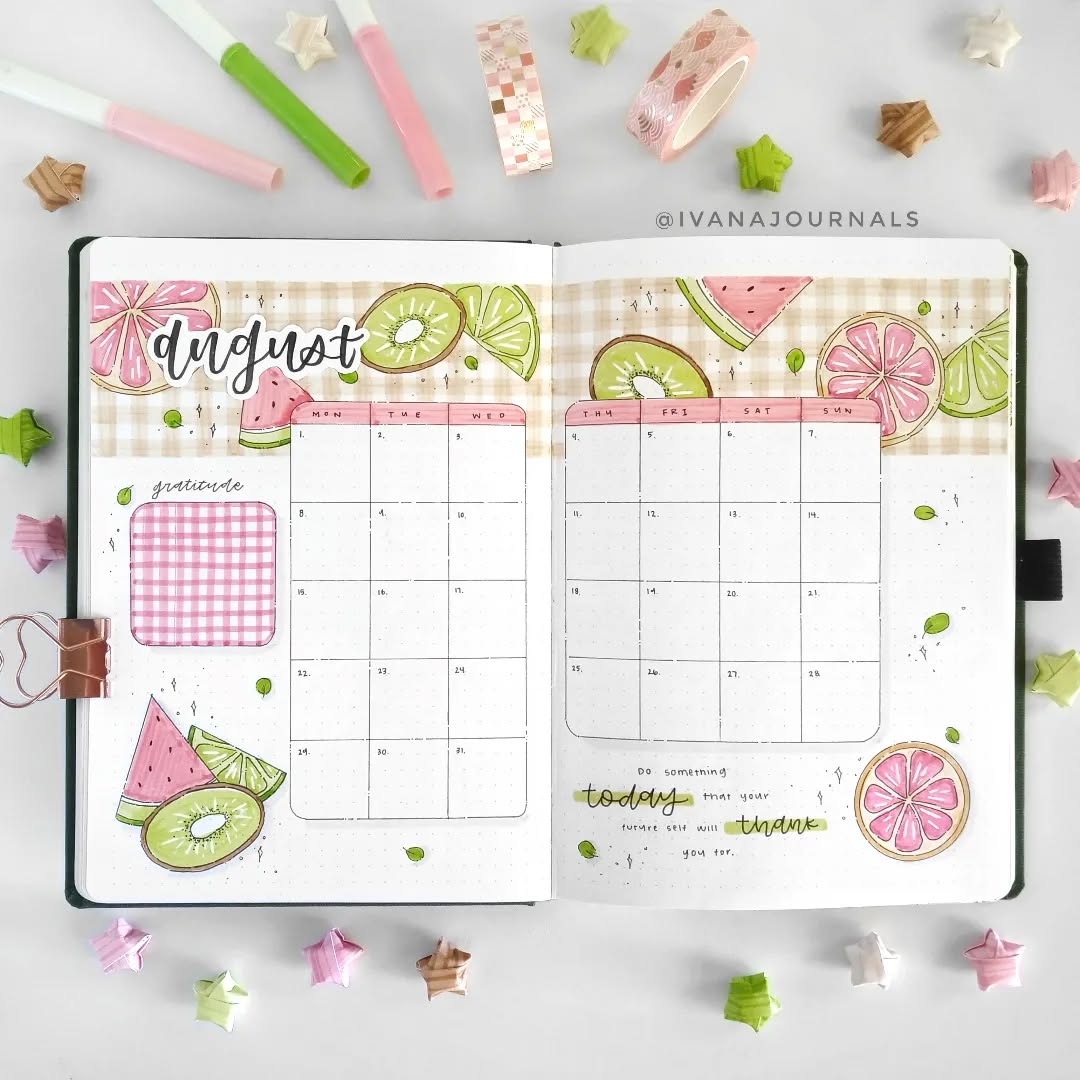 Fruits and a Refreshing New Month