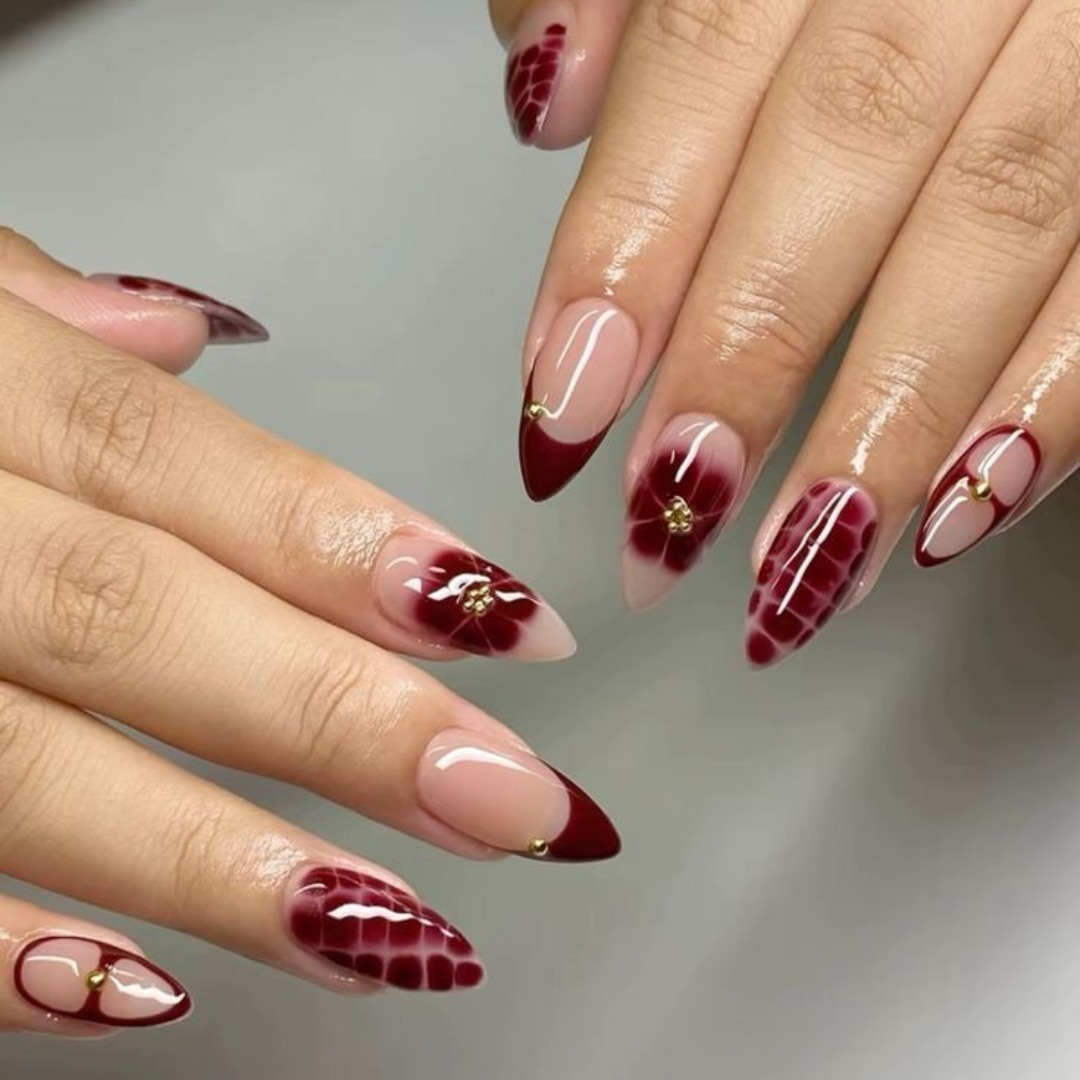 Maroon Flowers