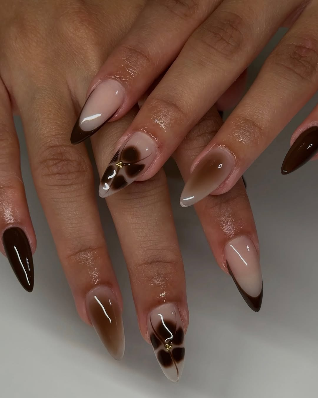  Ombre in the Middle