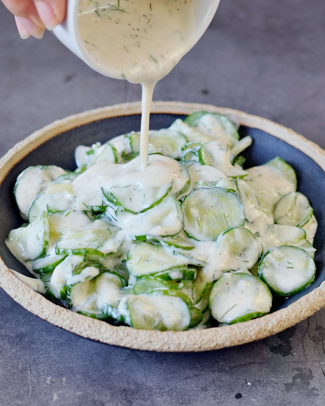 Yogurt Cucumber Salad