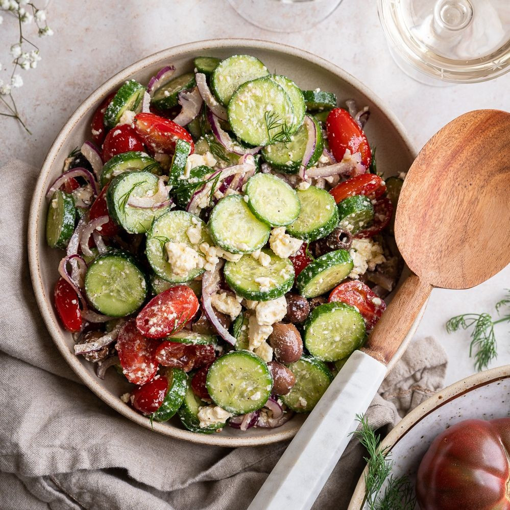 Greek Cucumber Salad