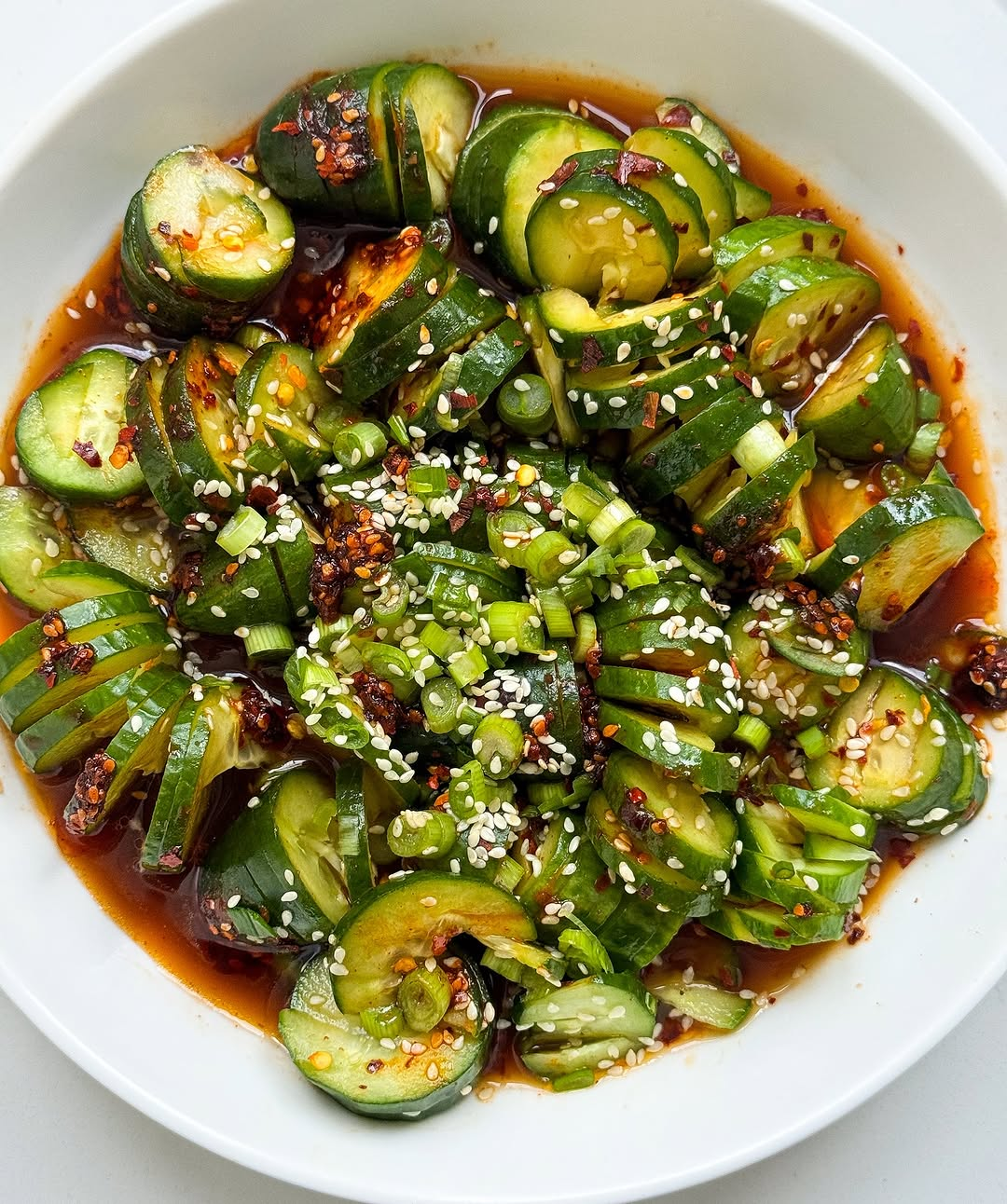 Gochujang Cucumber Salad