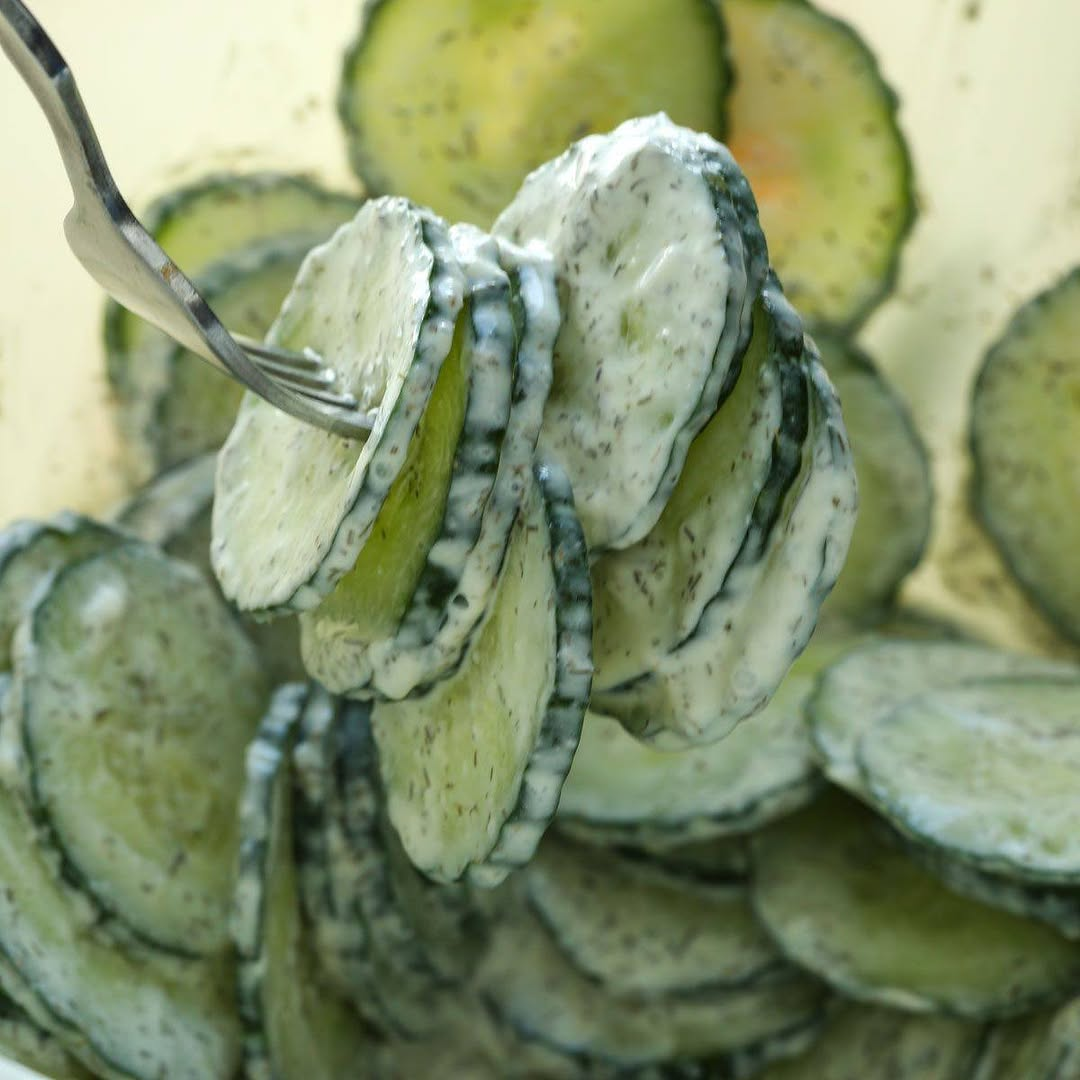 Dill Cucumber Salad