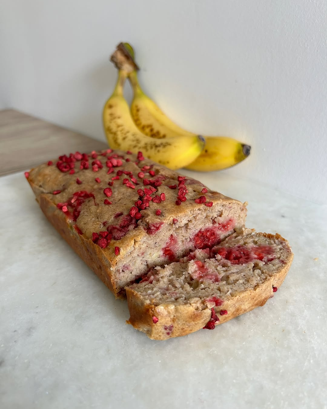 Gluten Free Banana Cranberry Loaf