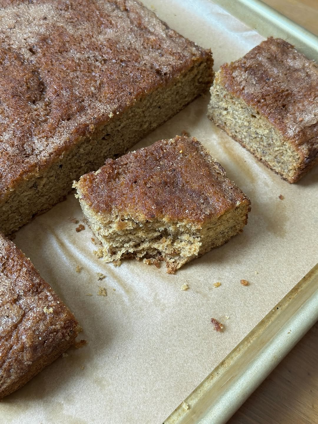 Sugar Crackle Banana Bread