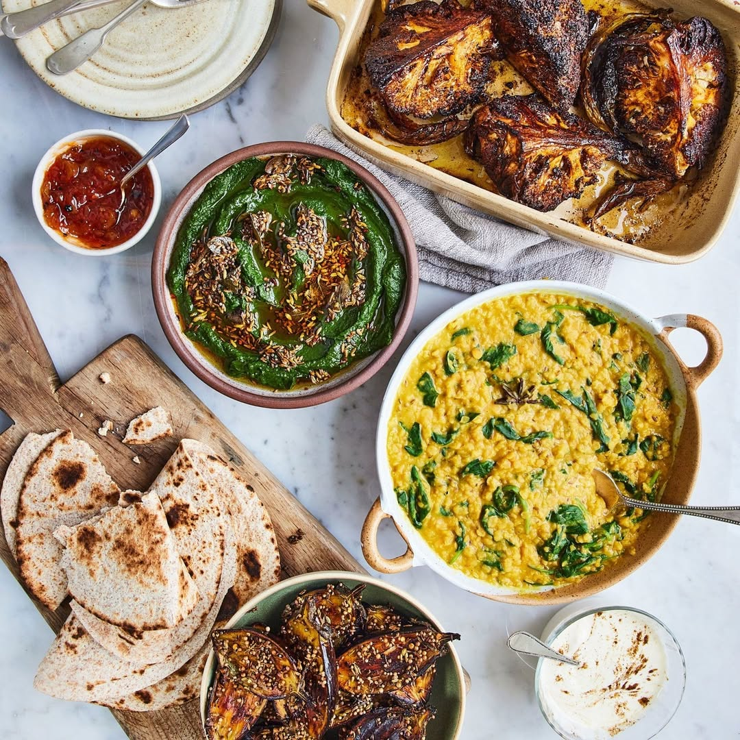 Healthy Indian Dinner