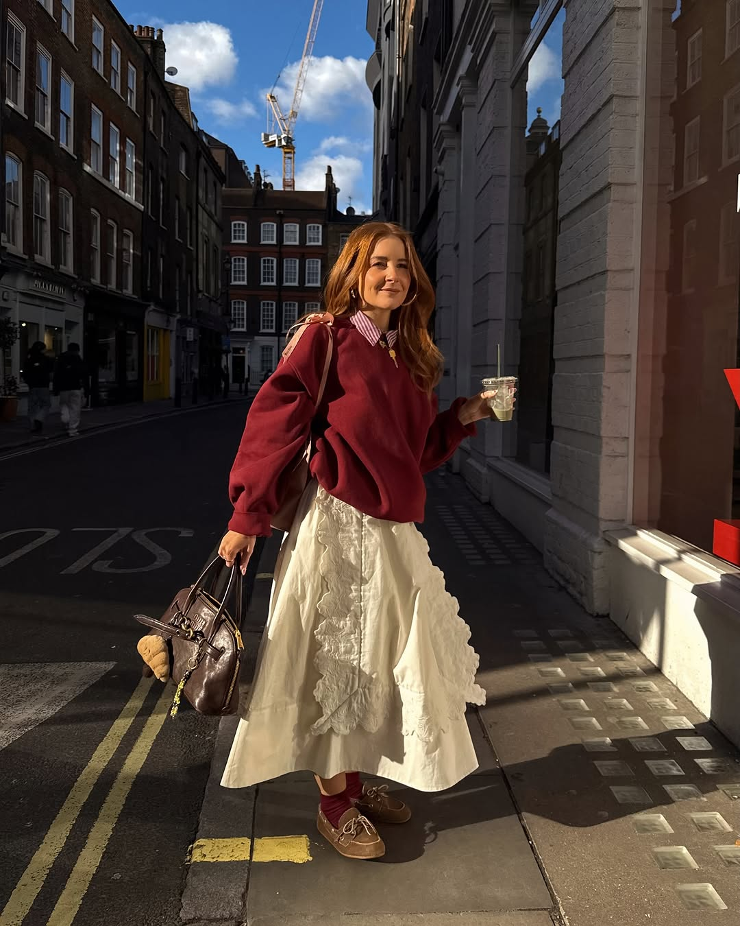Ruffles and Cherry Tones