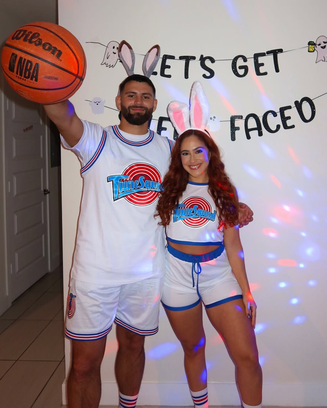 Bugs Bunny and Lola Bunny