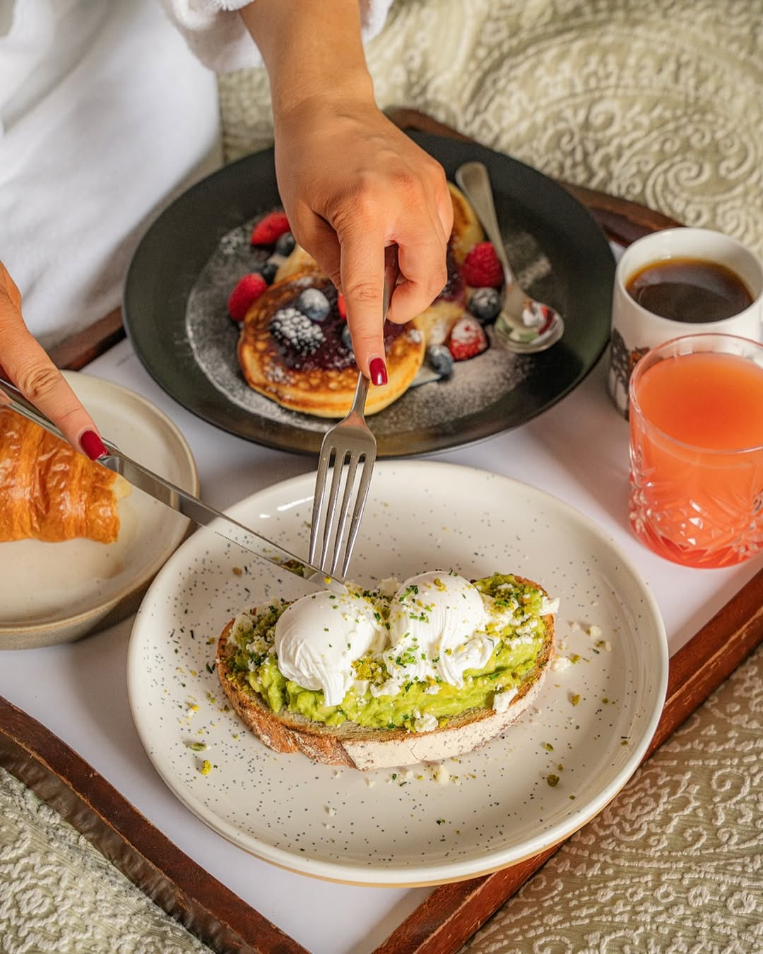 Avocado Toast Meets Classic Indulgence