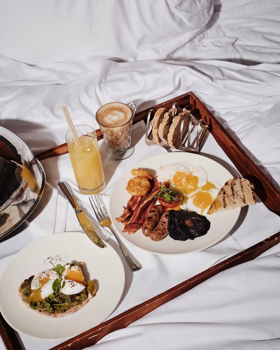 A Hearty Start to Her Day