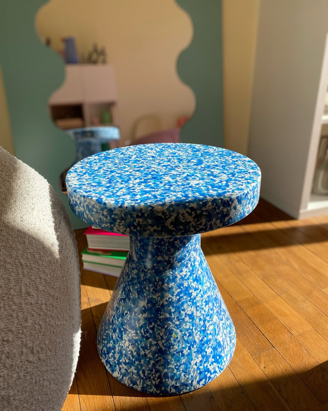 Speckled Side Table