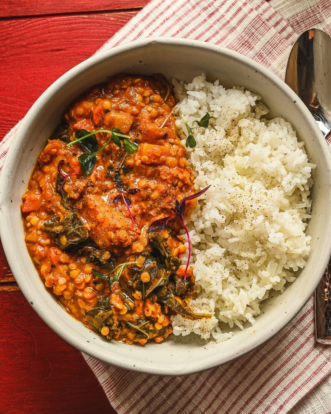 Squash & Red Lentil Curry