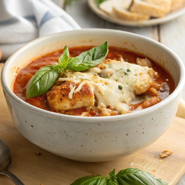 Chicken Parmesan Soup