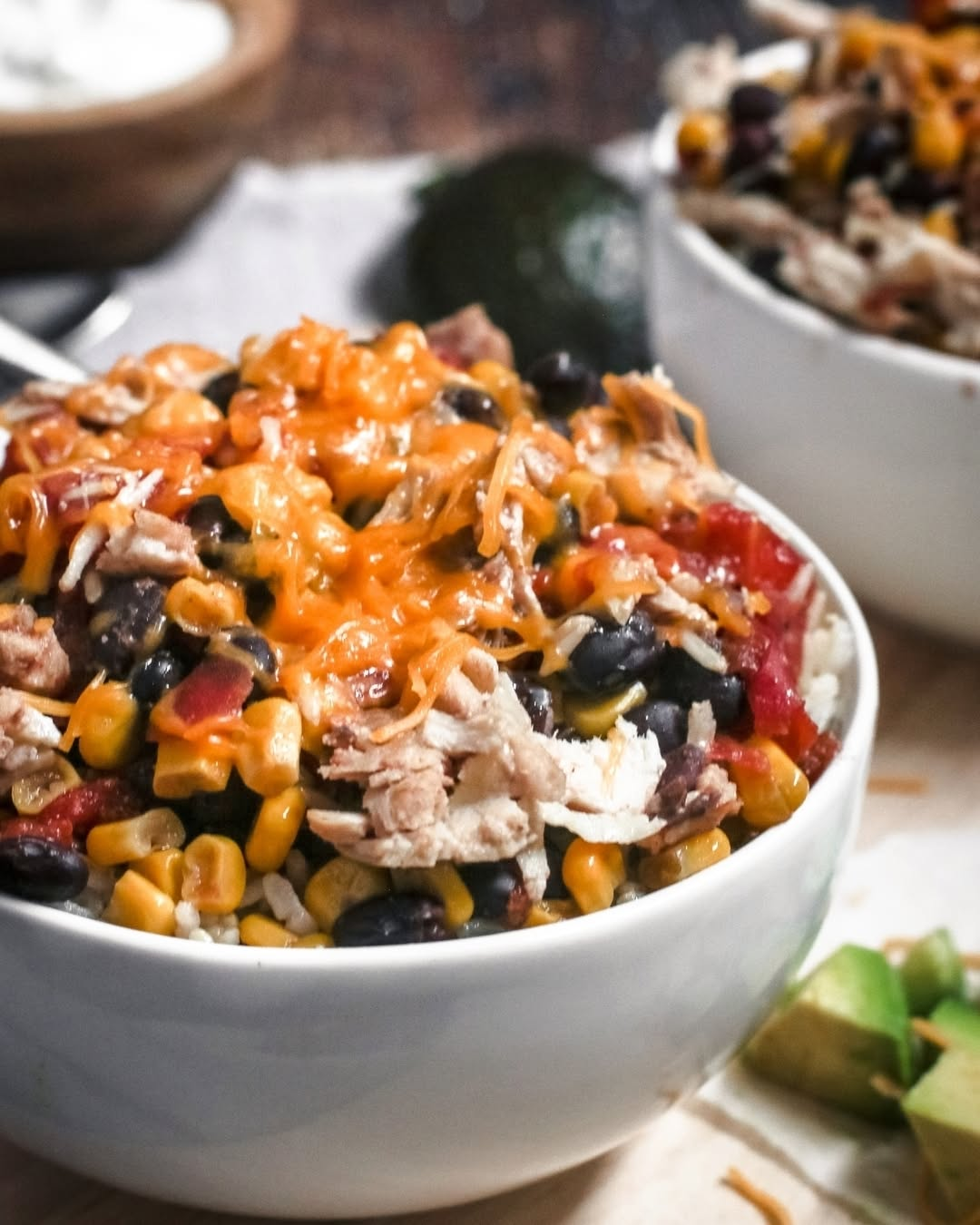 Crockpot Burrito Bowls