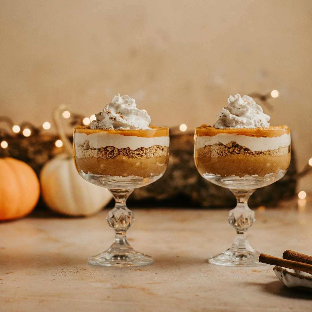 Pumpkin Cheesecake Parfaits
