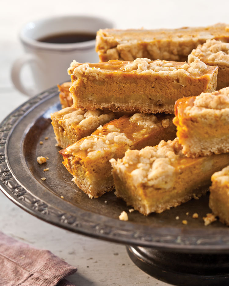Pumpkin-Streusel Pie Bars