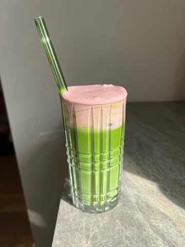 Ube Matcha Latte
