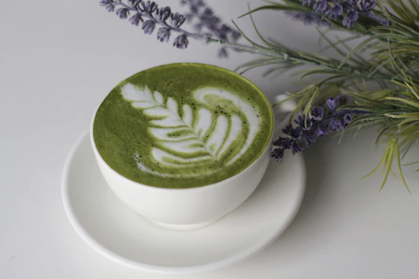 Lavender Matcha Latte