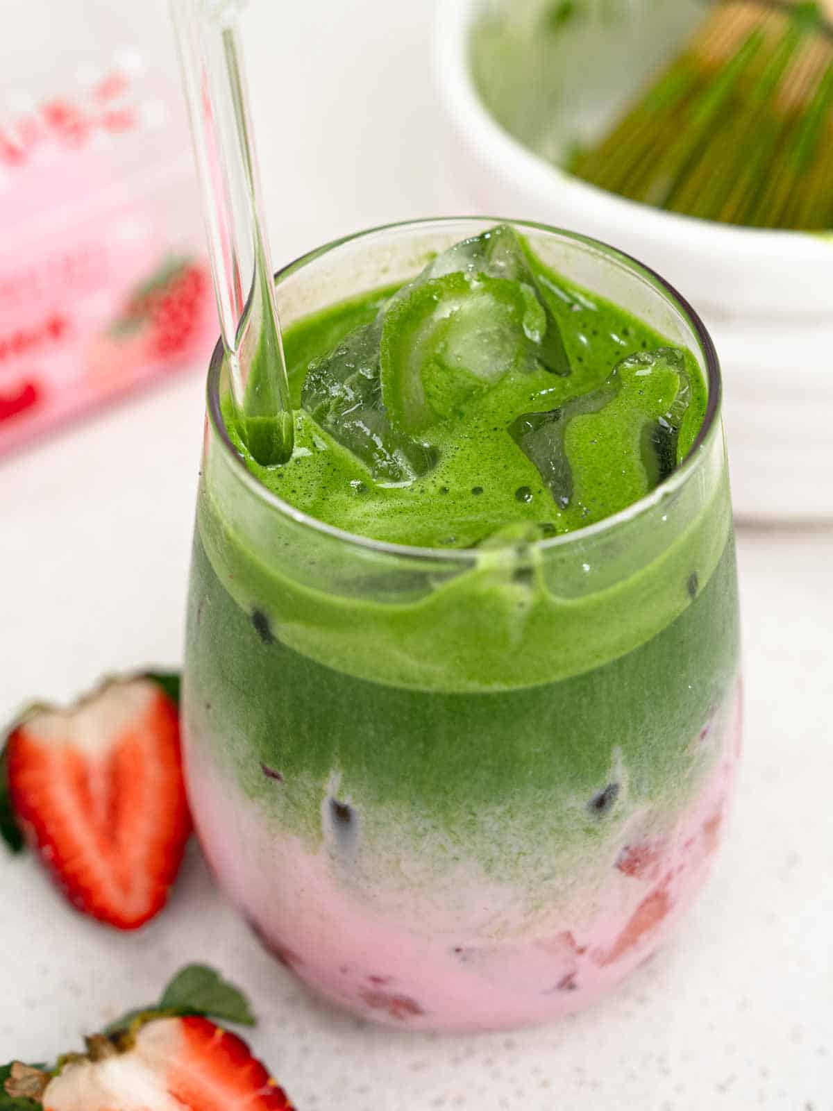 Strawberry Matcha