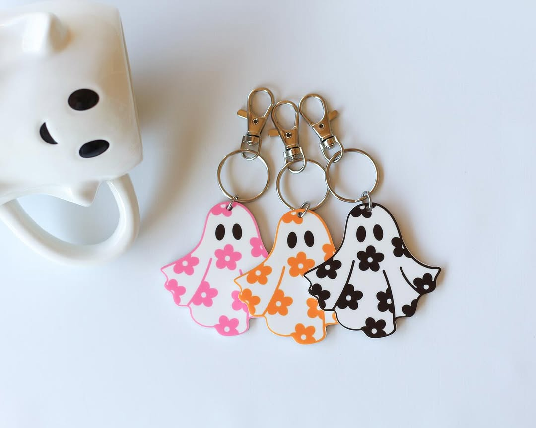 Ghost Keychains