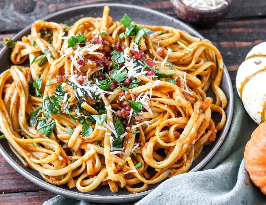 Pasta in Pumpkin Sauce