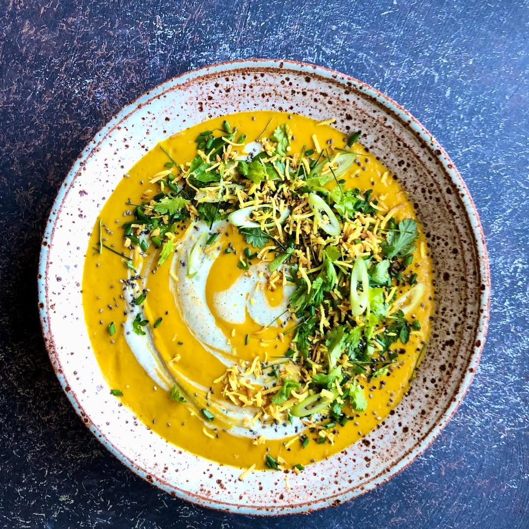 Creamy Pumpkin and Coconut Soup