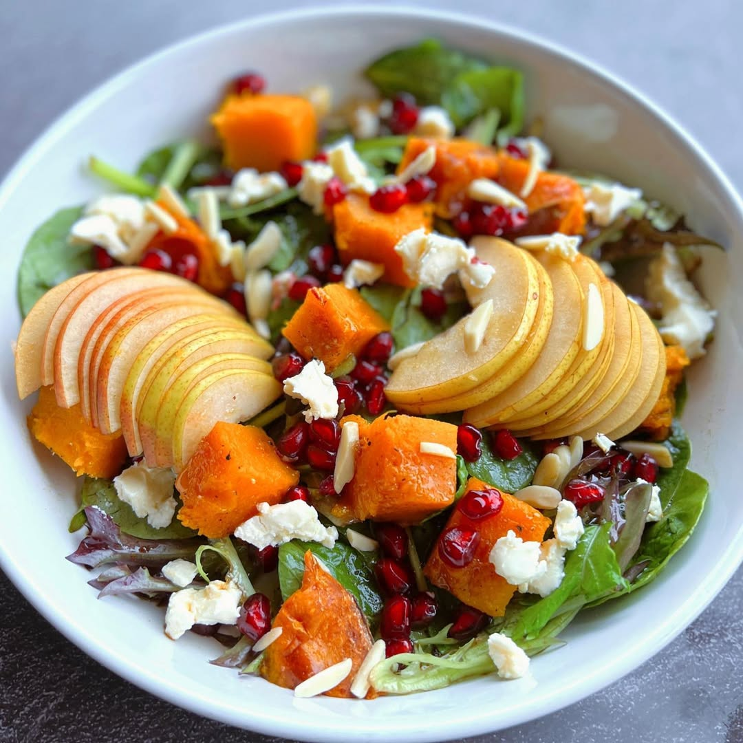 Pumpkin Pear Salad