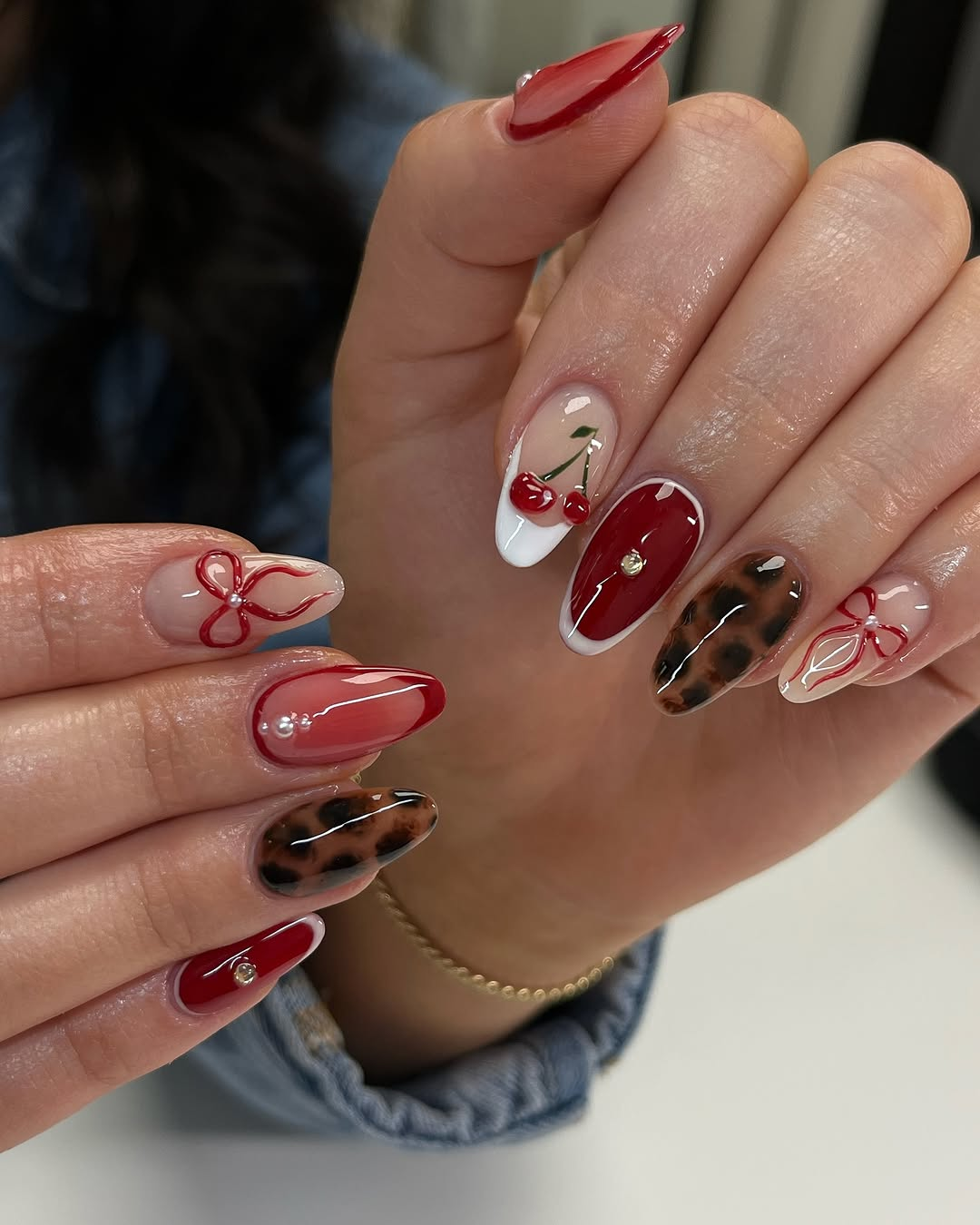 Tortoise Cherry and Bows
