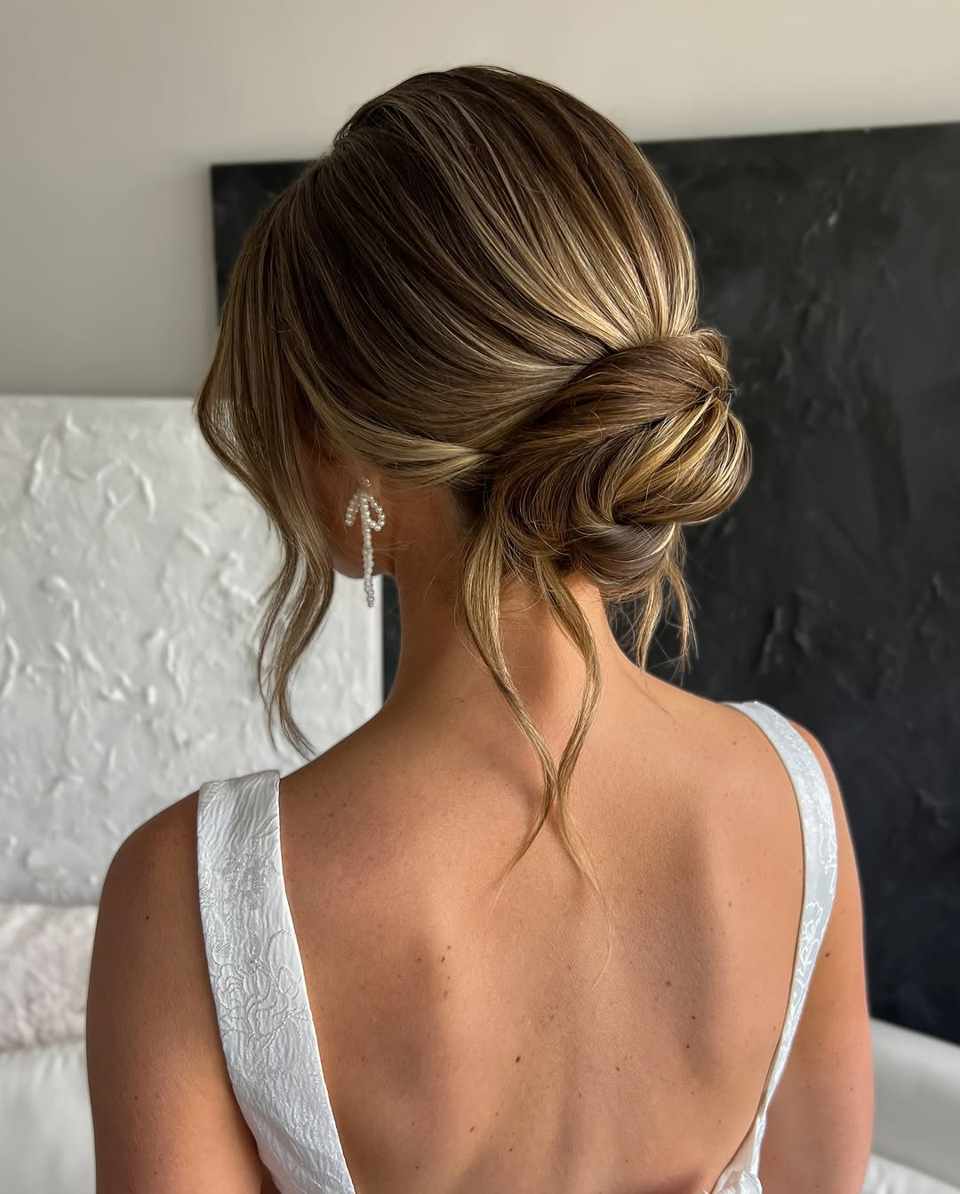 Twisted Low Bun