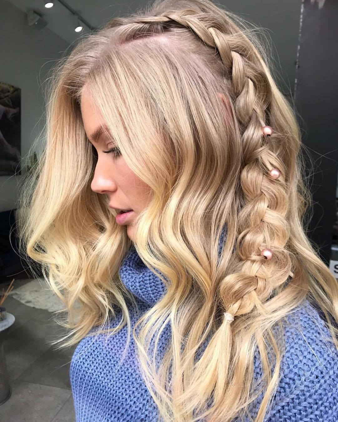 Pearl Braid Waves