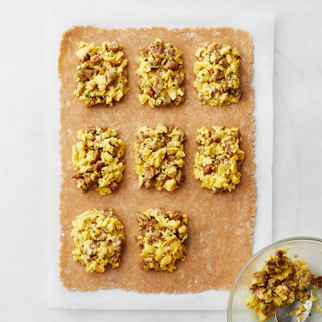 Sausage, Egg, and Cheese Hand-Pies
