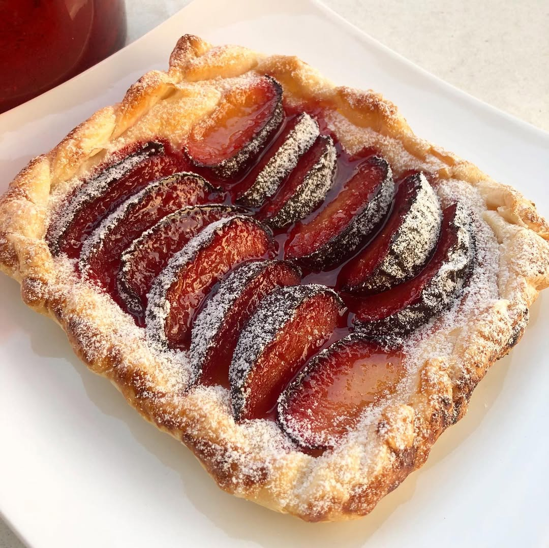 Autumn Plum Tart