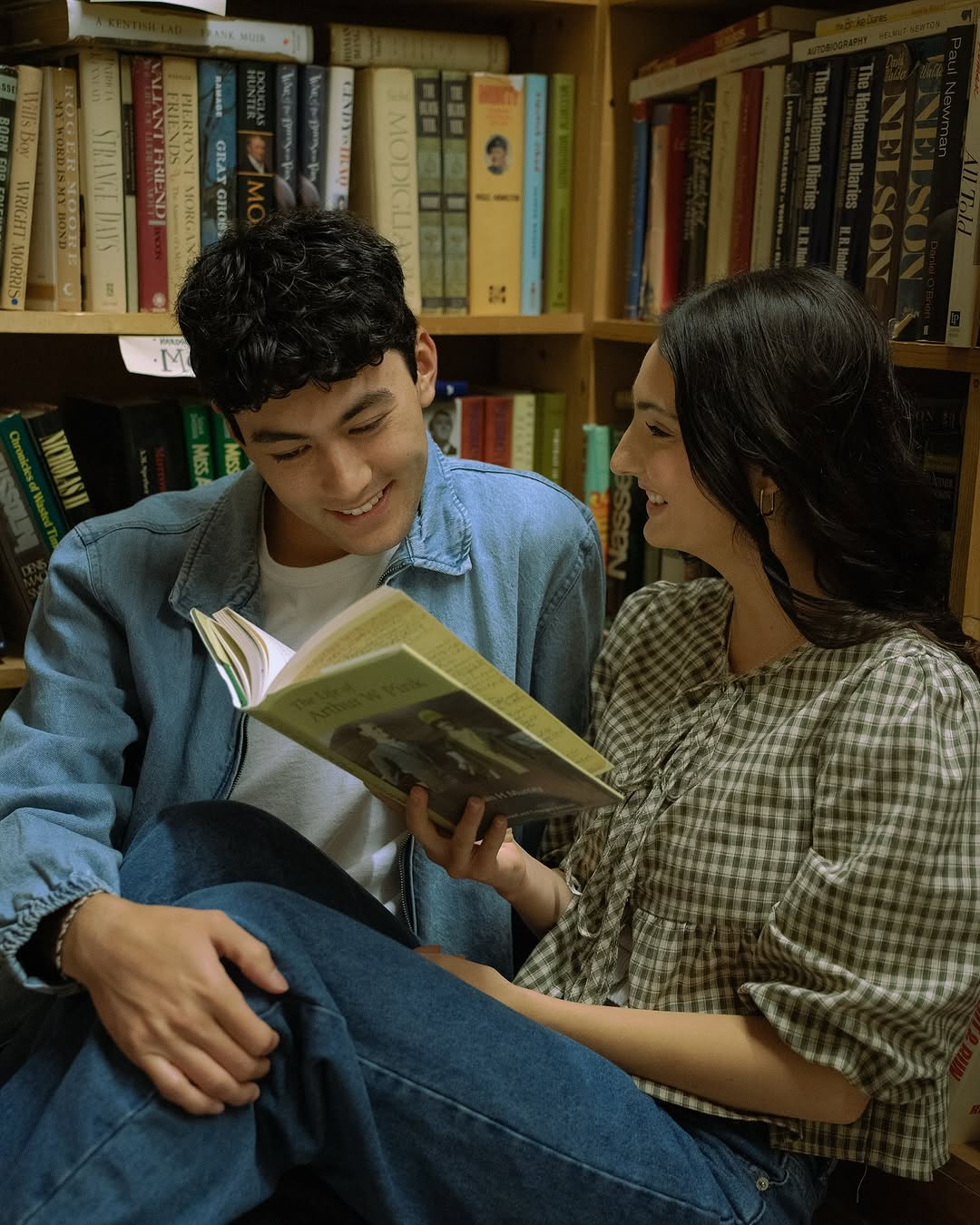Reading in Bookstore