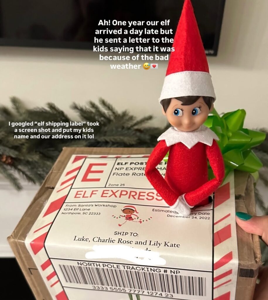 Deliver Your Elf With A Fun Story
