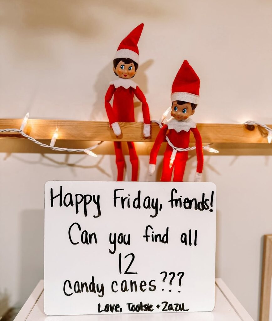 urprise Kids With A Candy Cane Hunt 